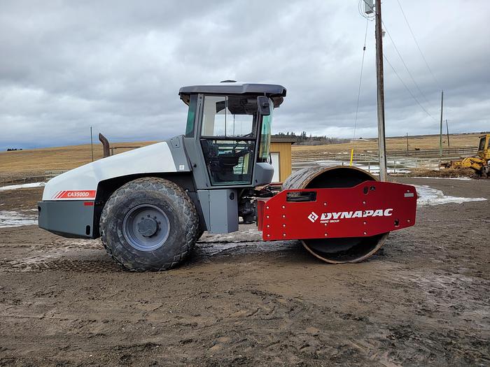 Used 2017 Dynapac  CA3500D 84" Smooth Drum Roller