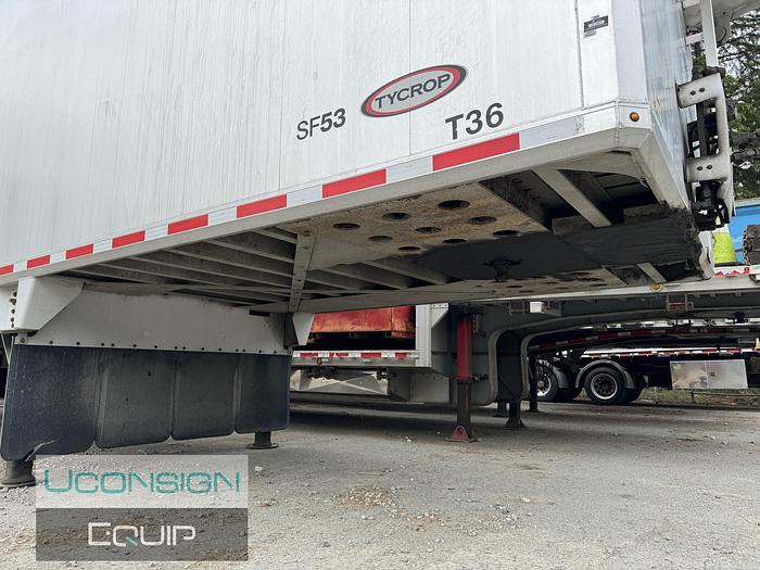 Used 2018 Tycrop Walking Floor/Chip Trailer