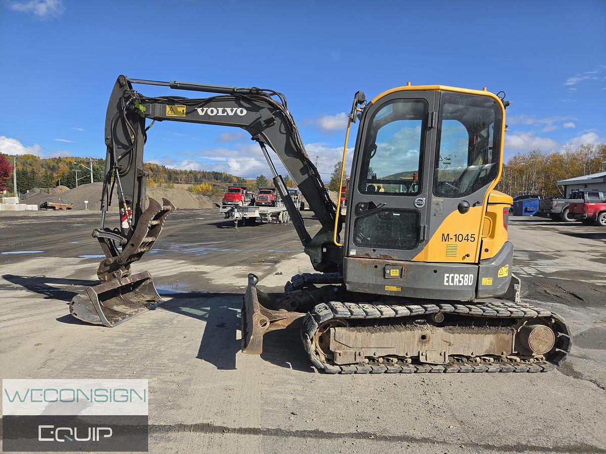Used 2016 Volvo EXR58D Excavator