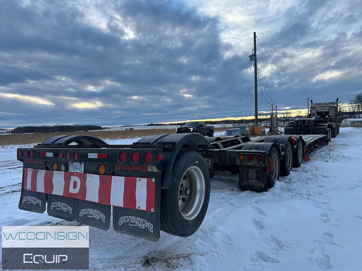 Used 2014 Pacesetter 55T 9 Axle Lowbed/Lowboy Trailer Combination