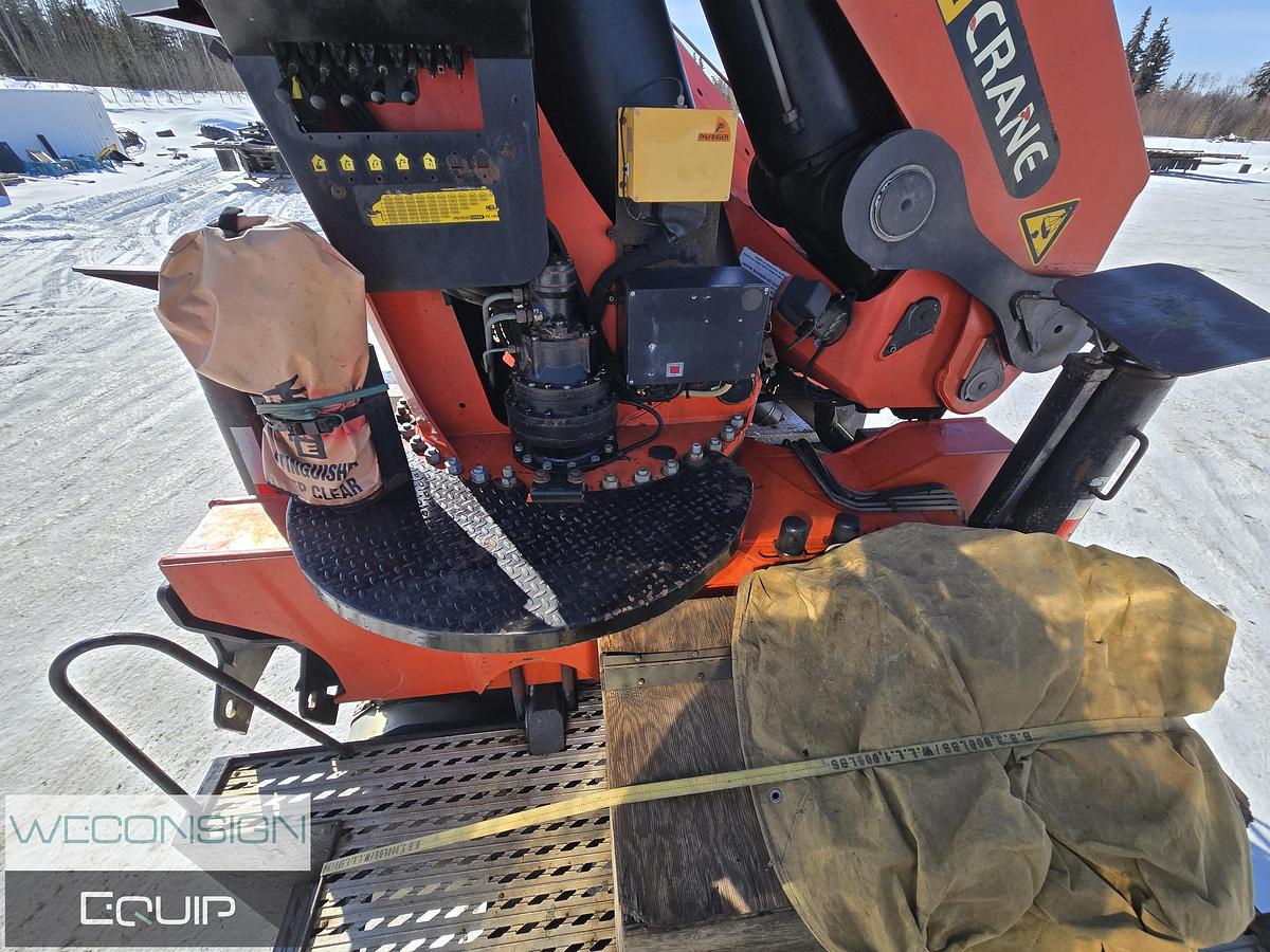 Used 2014 Peterbilt 367 Tan Tri 30 Ton Knuckle Boom Truck