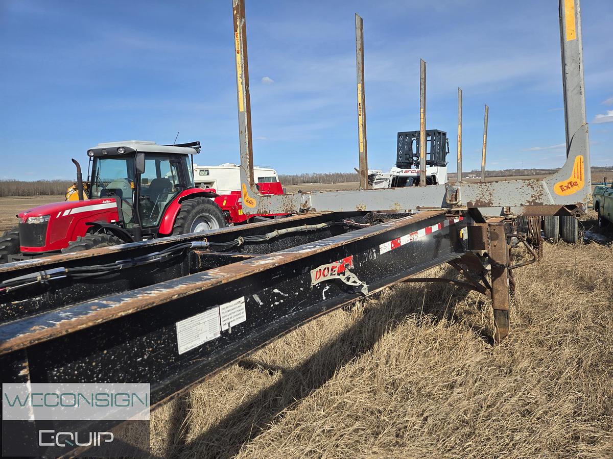 Used 2017 Doepker Hay Rack Logging Trailer