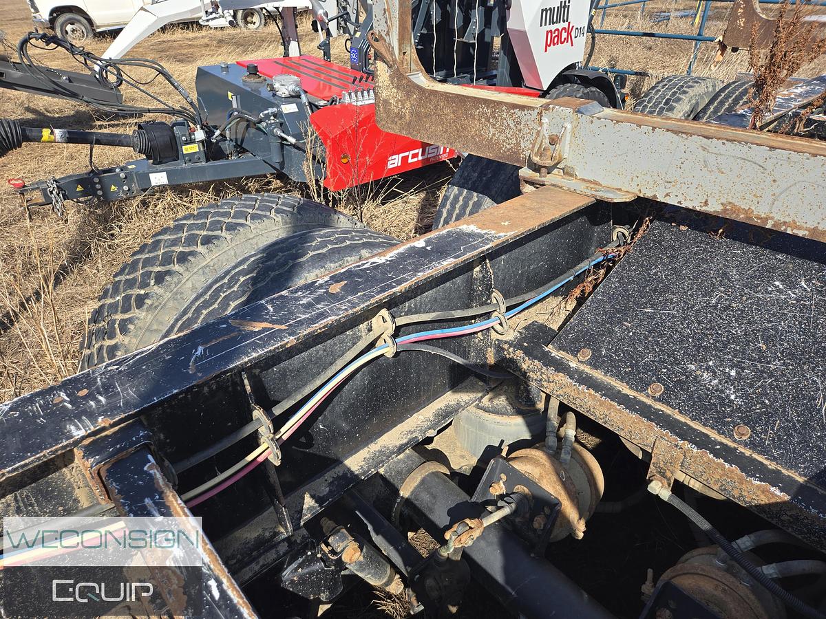 Used 2017 Doepker Hay Rack Logging Trailer
