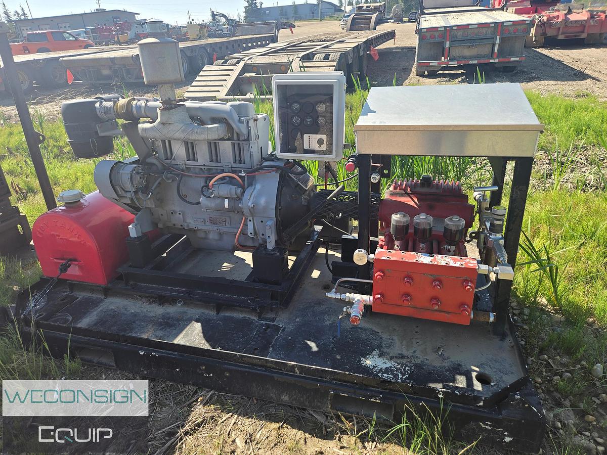 Used 2004 Hydroplex 15,000 PSI Pressure Test Pump Package