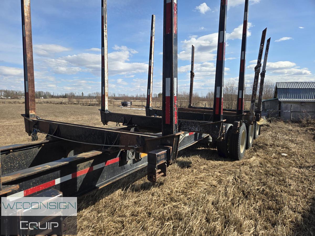 Used 2017 Freflyt 10 Bunk Hayrack Logging Trailer