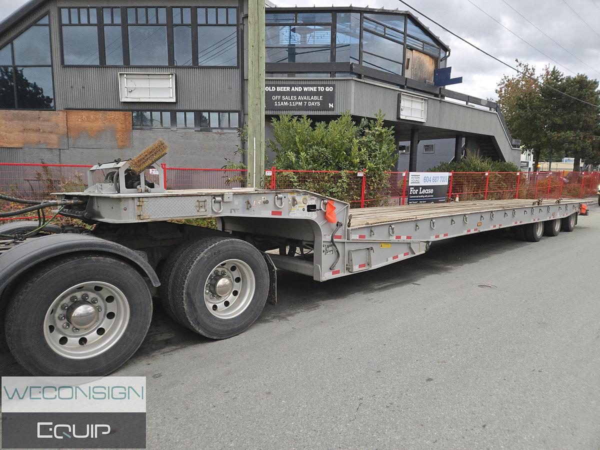 Used 2023 Globe 55 Ton Lowboy Trailer