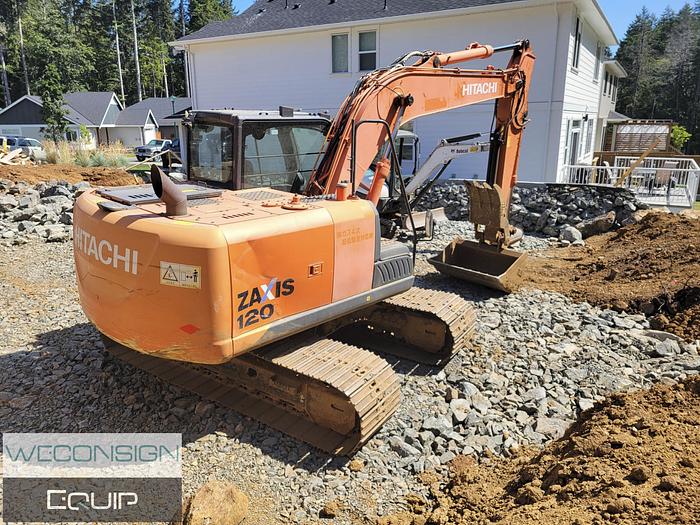Used 2014 Hitachi ZX120-5B Excavator