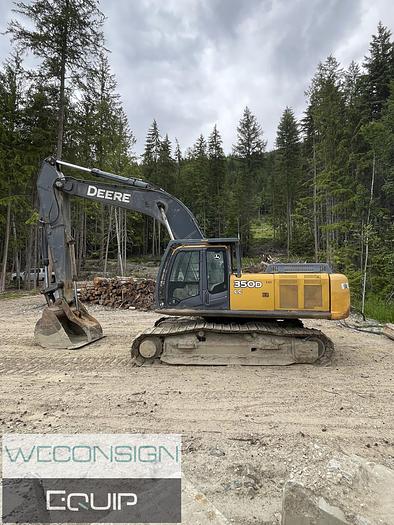 Used 2007 John Deere 350D Excavator 