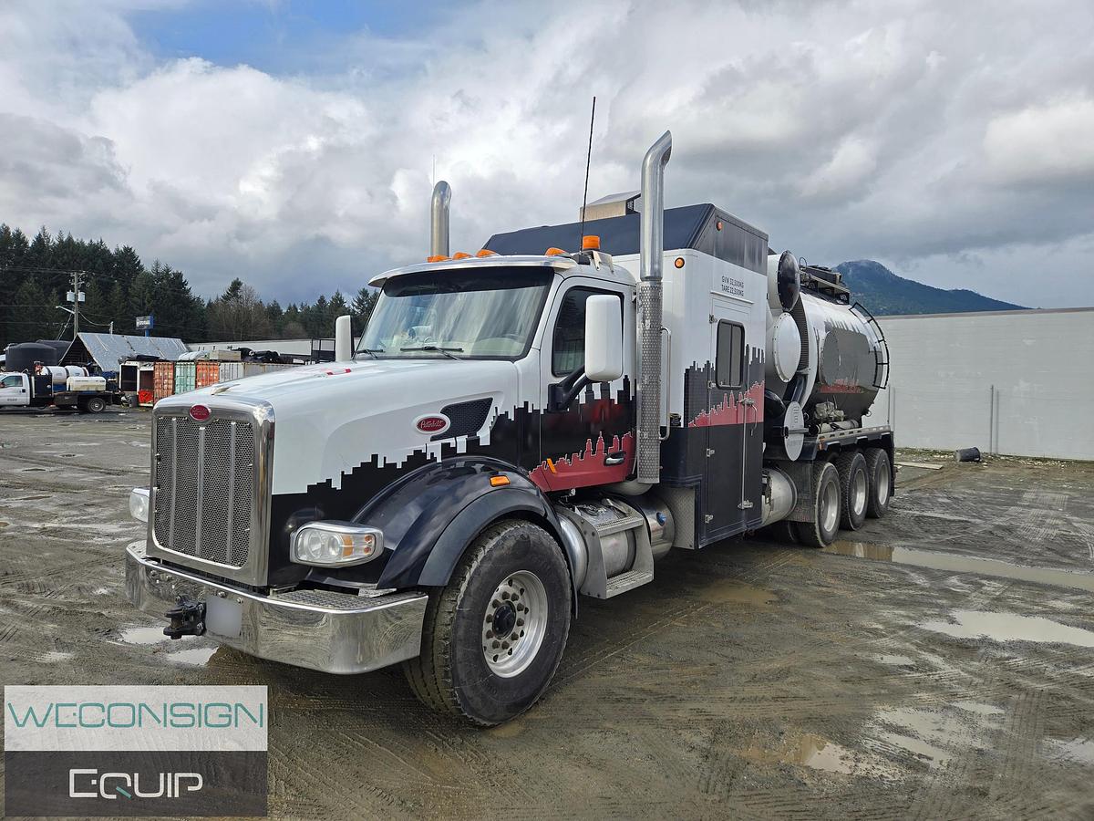 Used 2020 Peterbilt 567 Tri Drive Hydro Excavator
