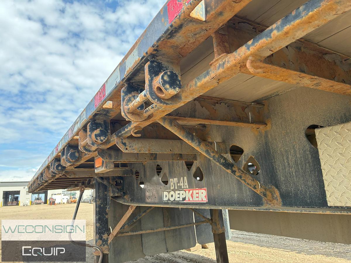 Used 2011 Doepker HB140701 Super B Flat Deck