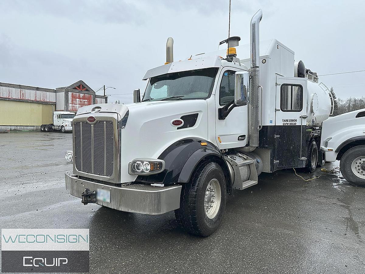 Used 2019 Peterbilt 567 Tri Axle Hydrovac