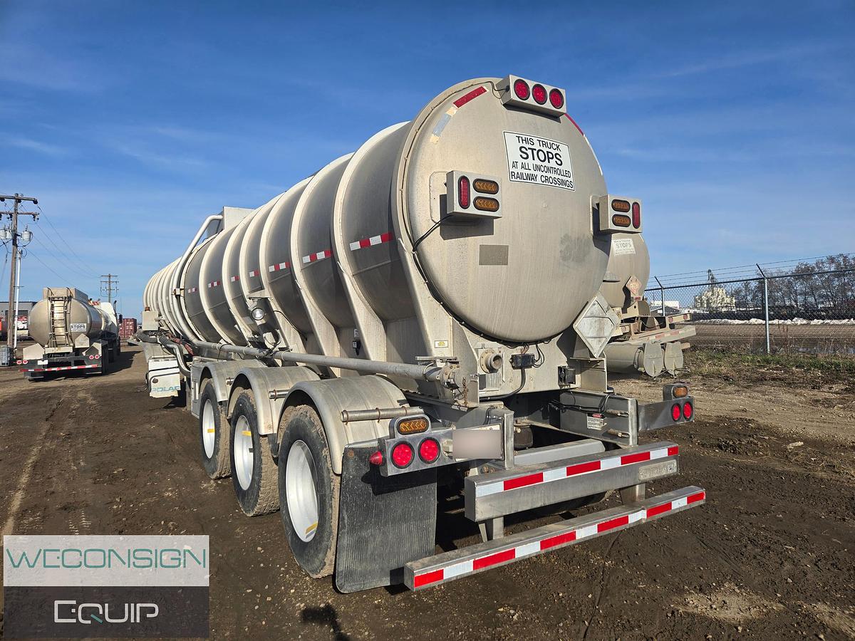 Used 2013 Polar TC407 Aluminum Tanker Trailer