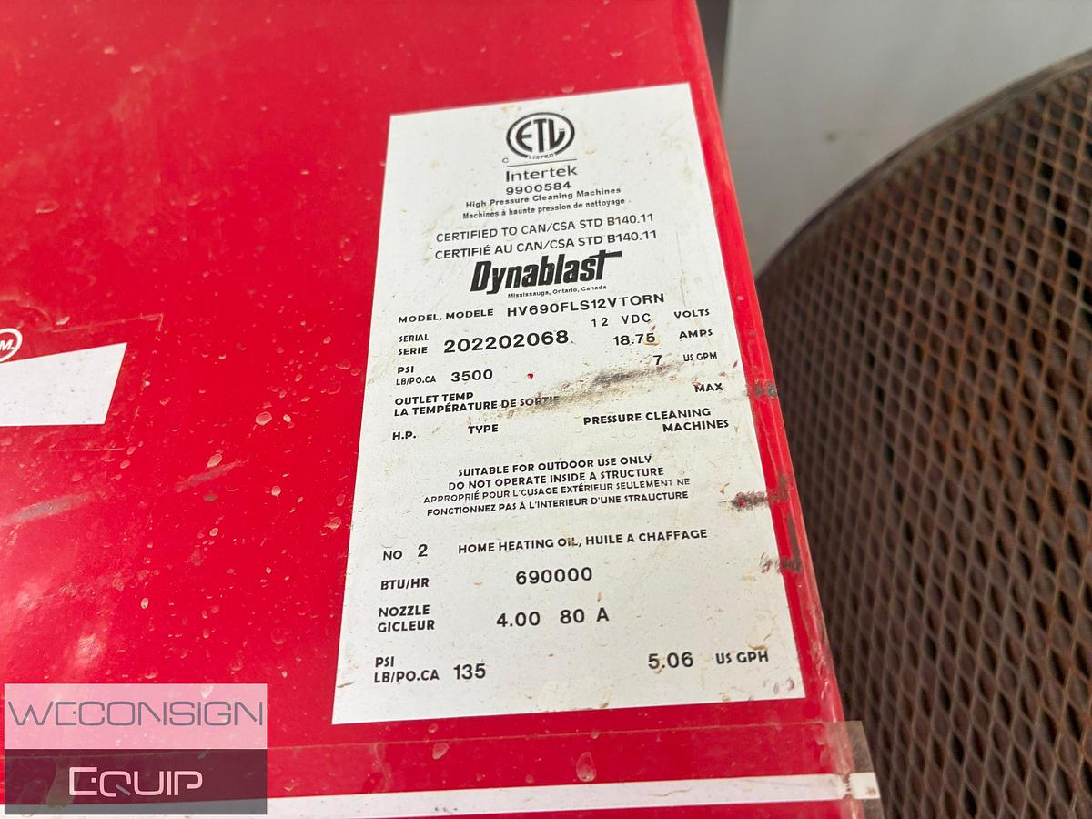 Used 2023 Kenworth T800 Tri-Drive Tornado Hydrovac