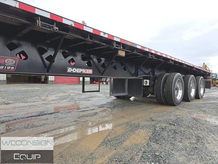 Used 2020 Doepker 53FT Tridem Hiboy/ Flatdeck
