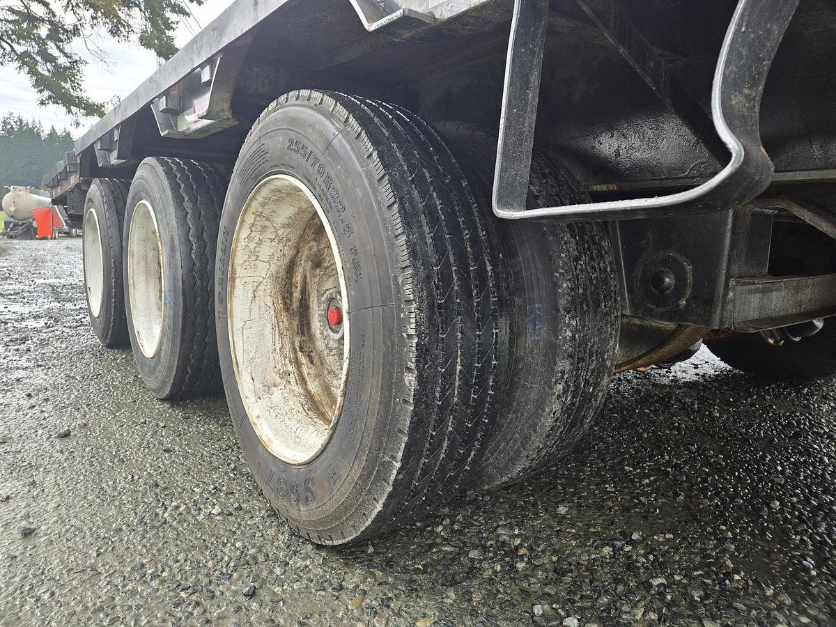 Used 2008 Ledwell Hydraulic Tilt Deck Equipment Trailer