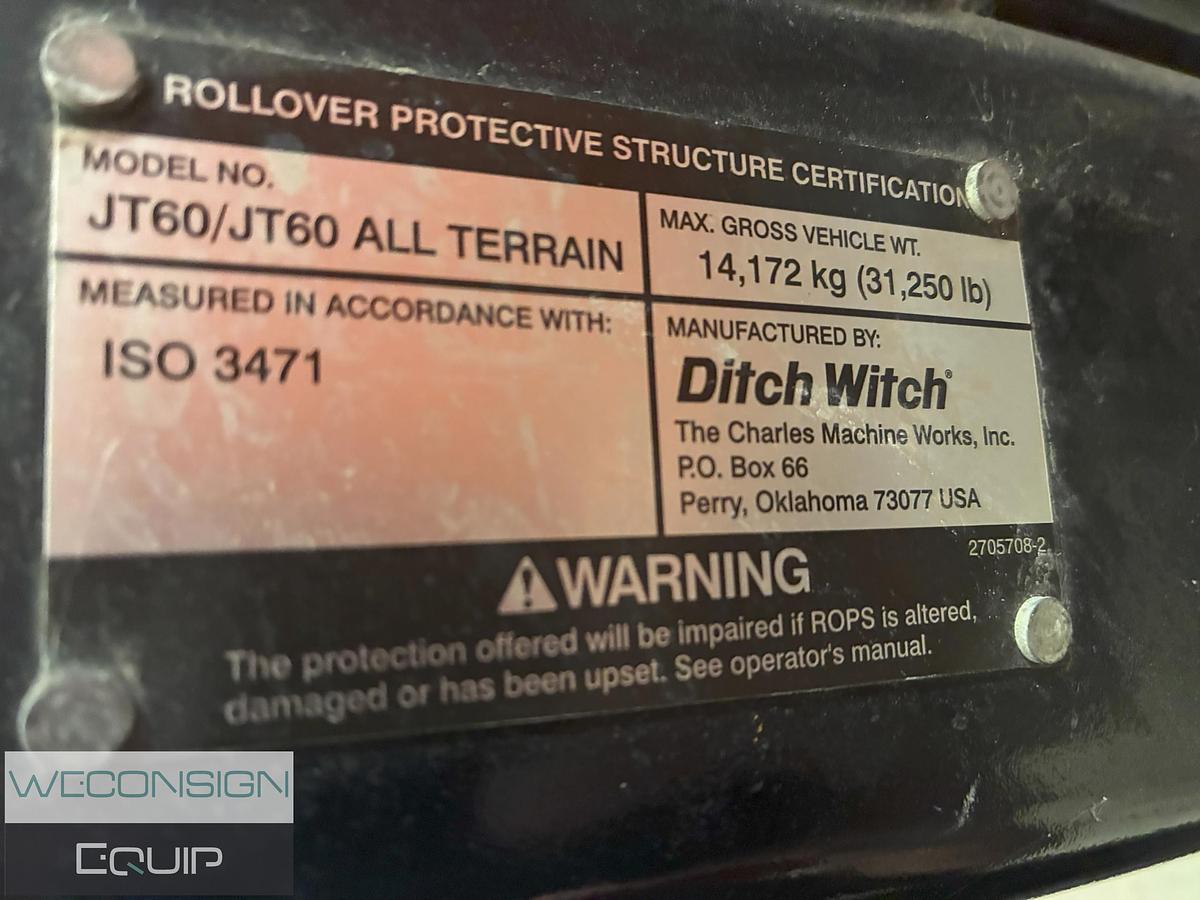 Used 2016 Ditch Witch JT60
