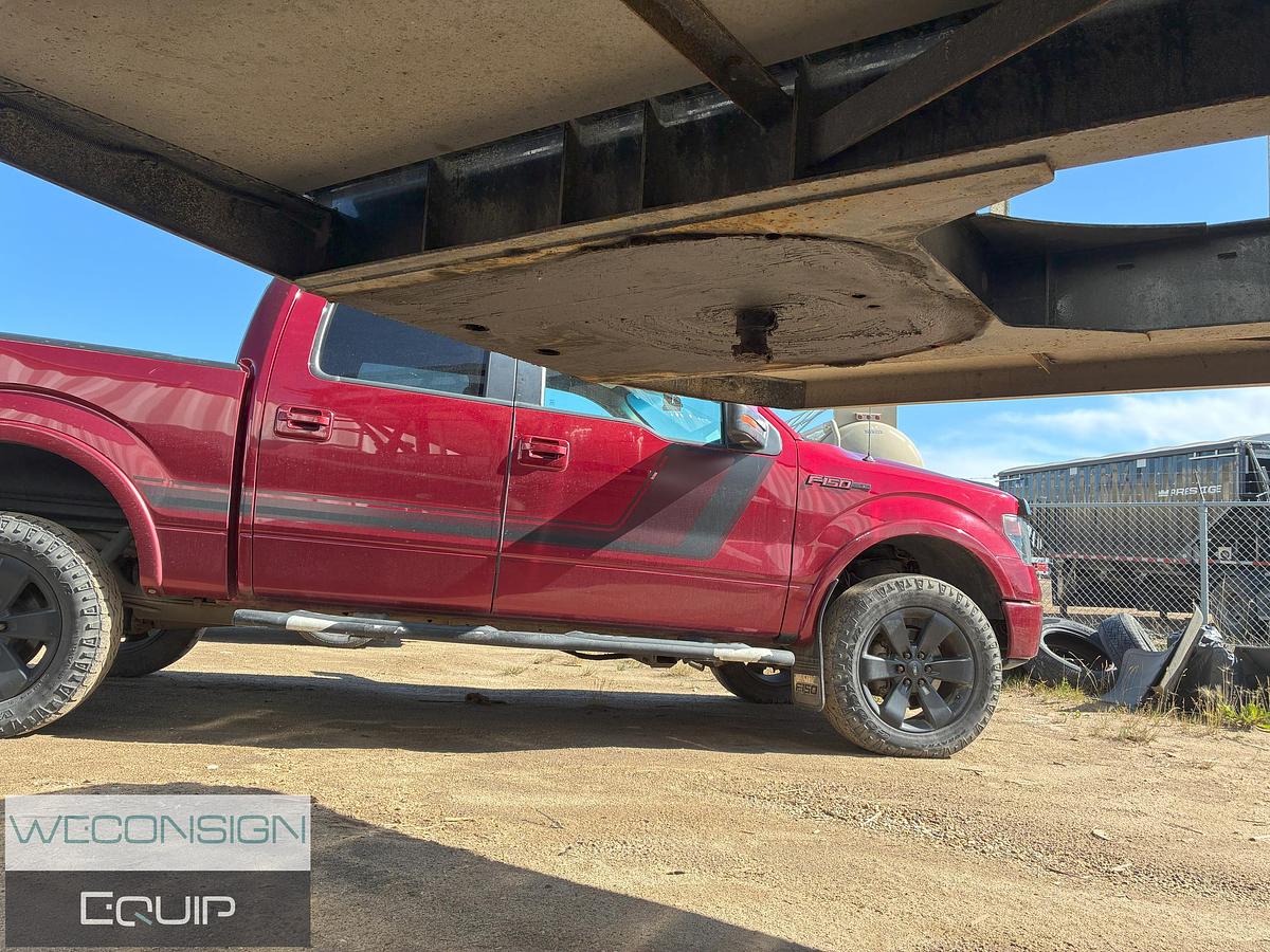 Used 2024 Lode King Super B Bottom End Dump Gravel Trailer