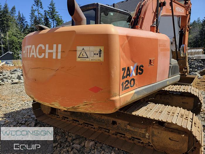 Used 2014 Hitachi ZX120-5B Excavator