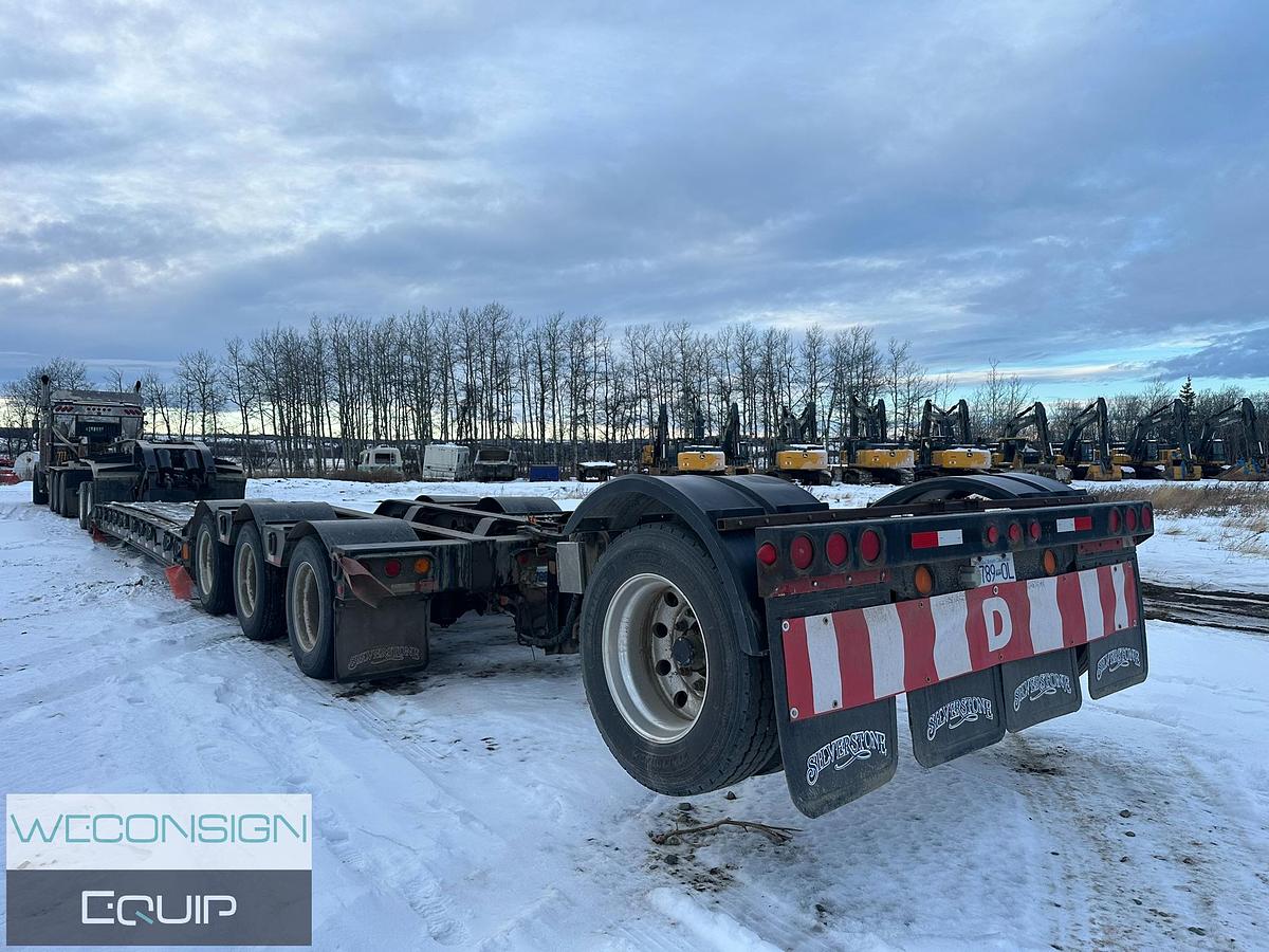 Used 2014 Pacesetter 55T 9 Axle Lowbed/Lowboy Trailer Combination