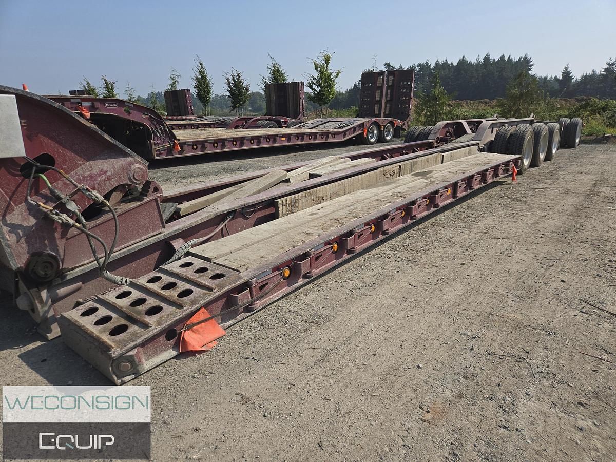 Used L26 2014 Pacesetter 65T 7 Axle Cantilever Lowbed/ Lowboy