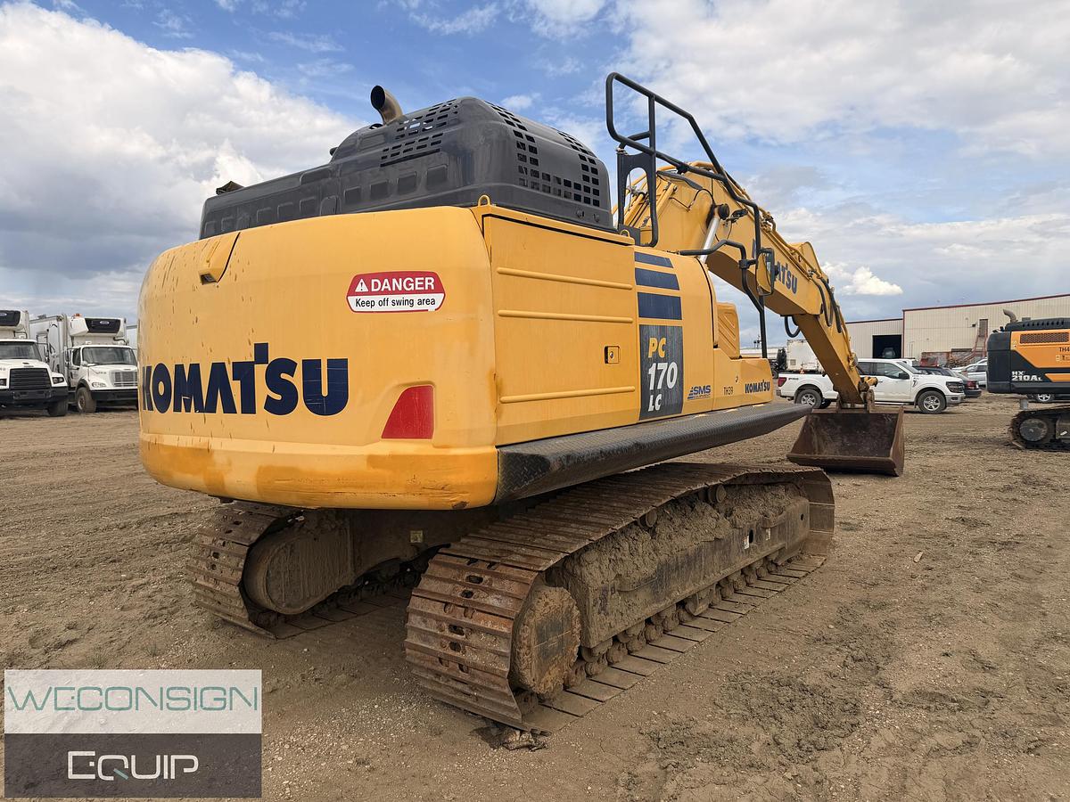 Used Komatsu PC170LC-11