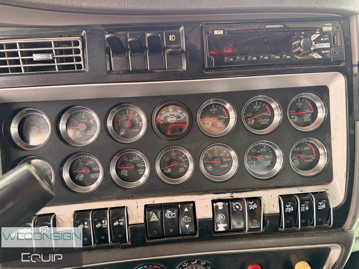 Used 2011 Kenworth T800 Tri Drive Texas Bed Truck