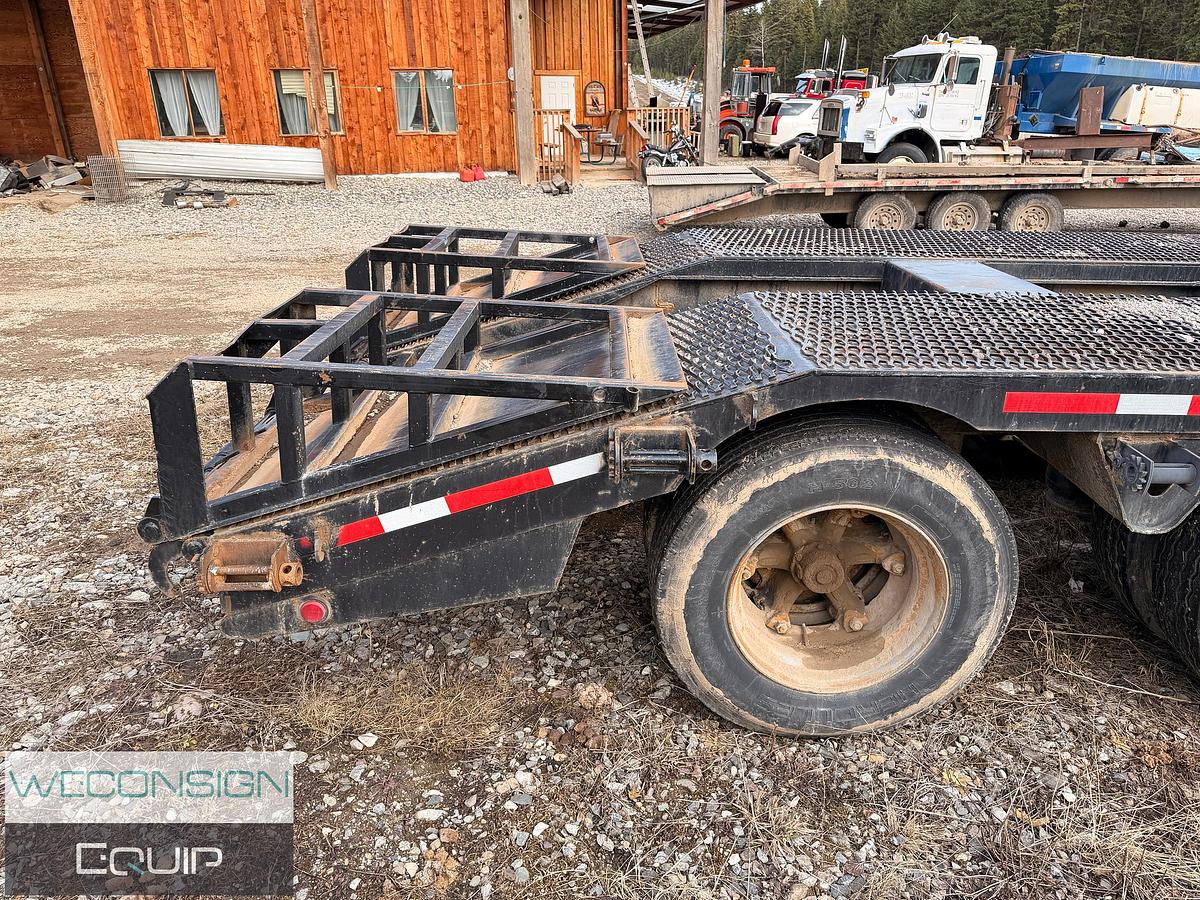 Used 1991 Trail King 50 Ton Lowboy Trailer