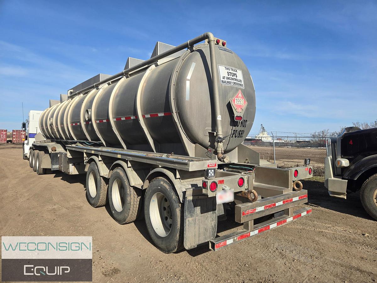Used 2013 Brenner 42m3 Aluminum Tanker Trailer