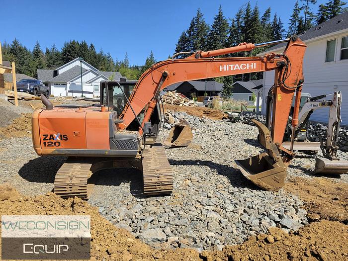 Used 2014 Hitachi ZX120-5B Excavator