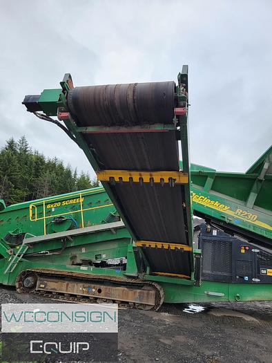 Used 2019 McCloskey R230 Screen Aggregate