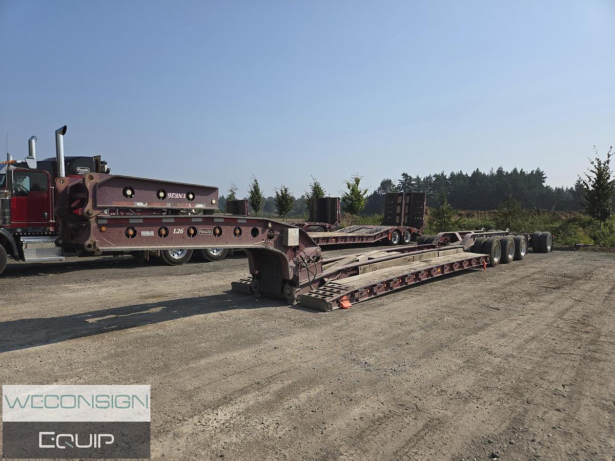 Used L26 2014 Pacesetter 65T 7 Axle Cantilever Lowbed/ Lowboy