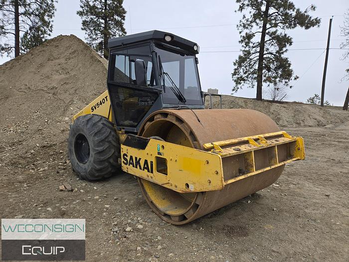 Used 2014 Sakai SV540T 84" Compactor