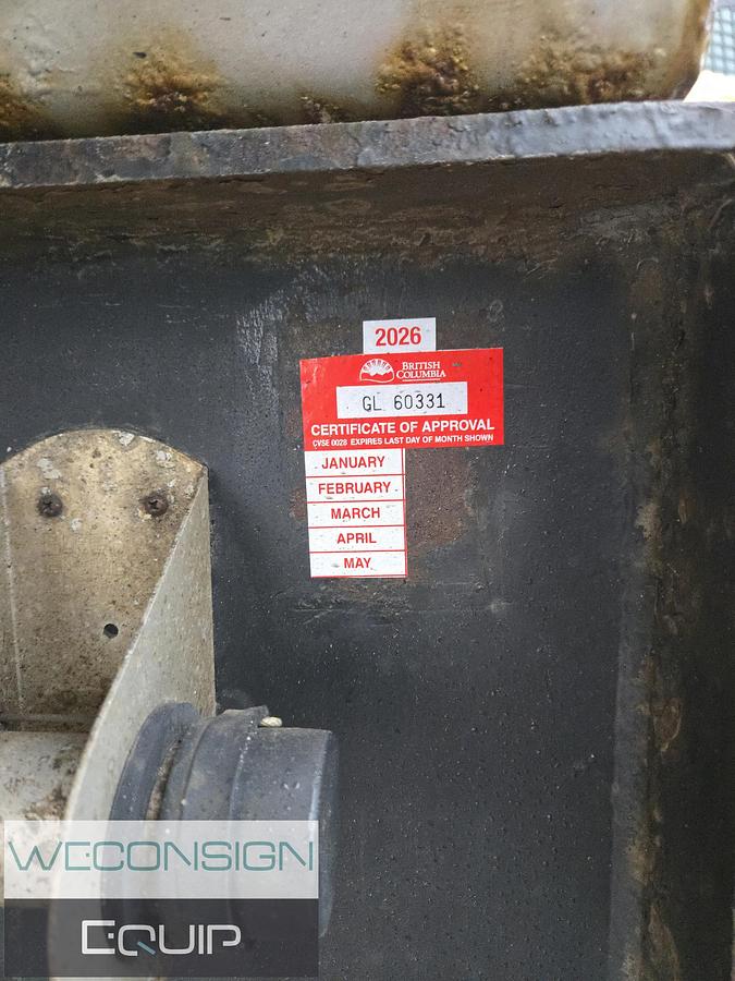 Used 2005 Langfab Pony Dump Trailer