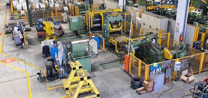 Used GUIDA   750mm x 14mm S.S. Slitting Line (Used) #4362