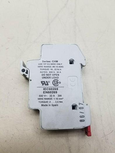 Used Bussmann CHM1D Fuse Holder