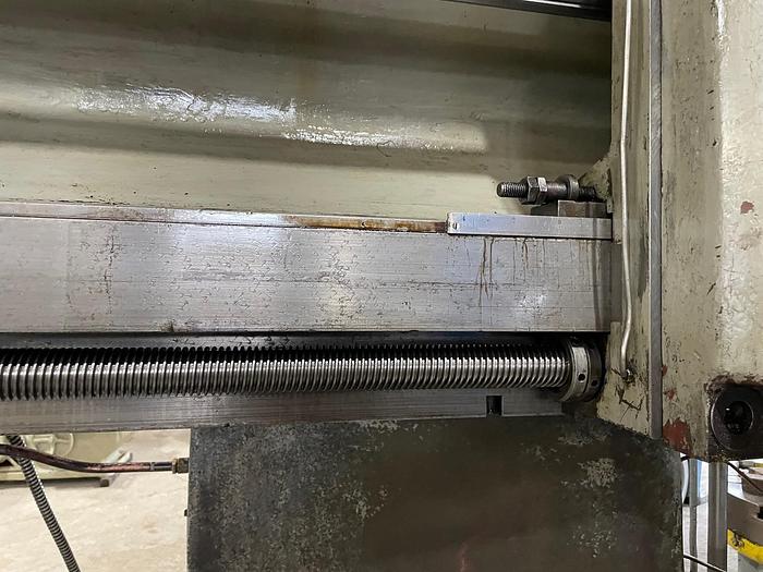 Used 1968 Webster Bennett Turret lathe, 72" Table, 79" Swing, 31" under rail, 150 RPM. Pendant Control