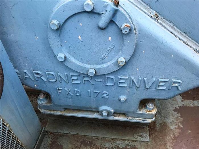 Used 0 Gardner Denver FXD172 5” X 10” DUPLEX MUD PUMP