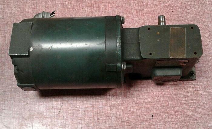 Used Reliance Electric motor P56x1338W KA 1/2 HP with gearbox