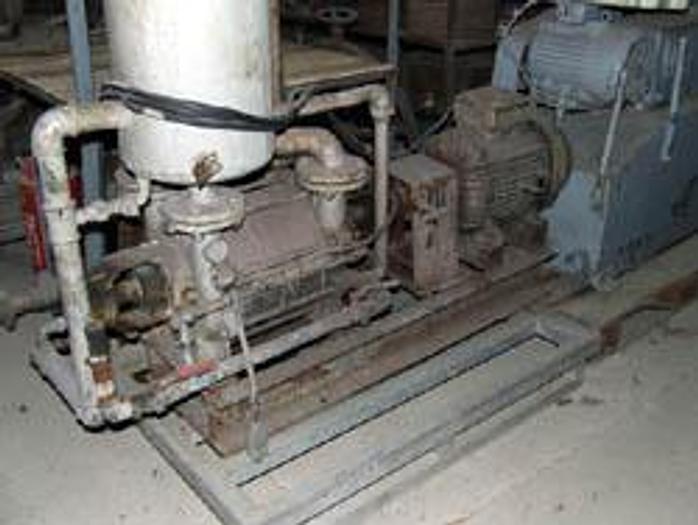 Used Vacuum water ring pump "SIHI", USA