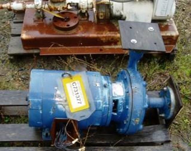 Used Pump, Centrif., 10 HP, C/st, 1/2" X 1/2", Bell & Gossett #C731377