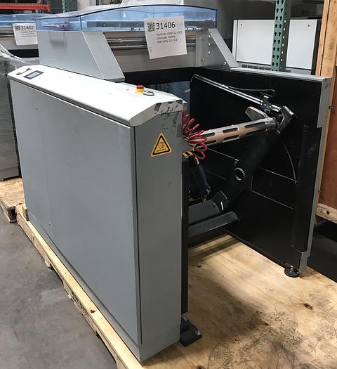 Used 2012 - Hunkeler POPP6 UW6-22 7511 Unwinder, 150 m/min, Serial No P15275