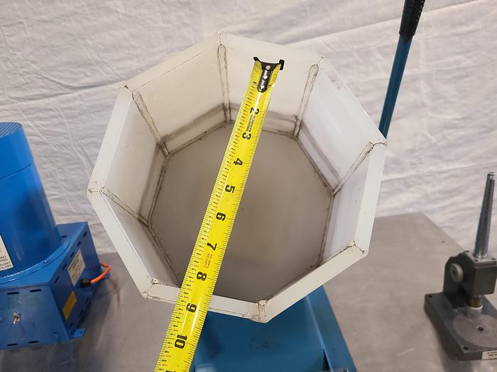 Used Parts Tumbler for Finishing & Deburring Metal or Plastic Parts.