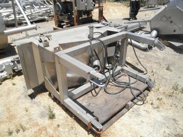 Used Screen, Vibratory, 24" x 48", S/st, 1/8" Openings, 1 HP,Screen, Vibratory, 24" x 48", S/st, 1/8" Openings, 1 HP, #S741832