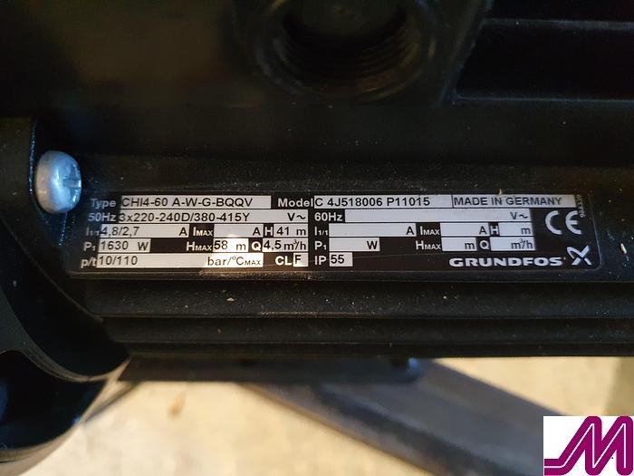 Grundfos C 4J518006 P11015 Centrifugal Pump