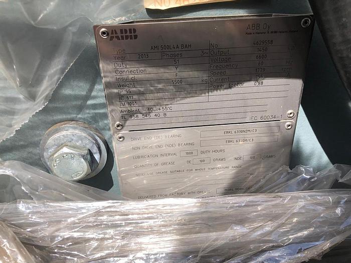 Used 2013 ABB AMI 450L4A BAH
