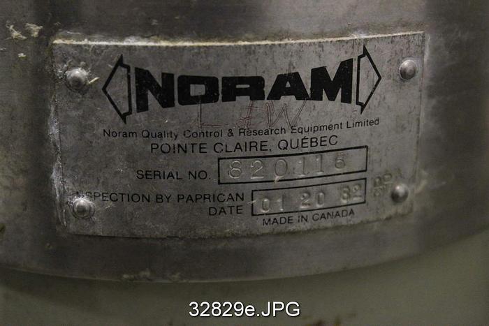 Used Noram 820116 Manual Hand Sheet Mold #32829