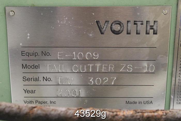 Used Voith Tail Cutter ZS-10 #43529