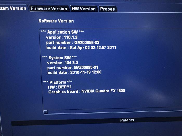 Used GE Vivid E9 Ultraschallsystem mit 2x Sonden , Sony Drucker, DVD Recorder, EKG Kabel