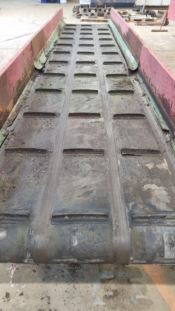 Used Horstmann Gleitgurtförderband, Nutzbreite 1400 mm