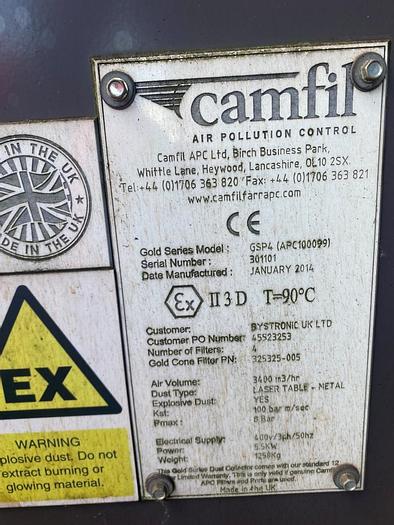 Used 2014 Bystronic  BySprint Pro 4020 Co2 Laser